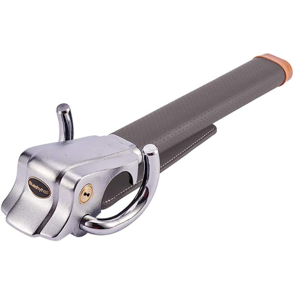 Universal Car Security Steering Wheel Lock, 3-Way Locking Mechanism High Hardness Steel Construction With Airbag Lock Pure Copper Cylinder And 9128293098809