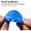 Professional Caulking Finishing Tool Kit, Sealant Finishing Tool For Removing Surface Imperfections, Multi-Function With Replaceable Silicone Pads, 3