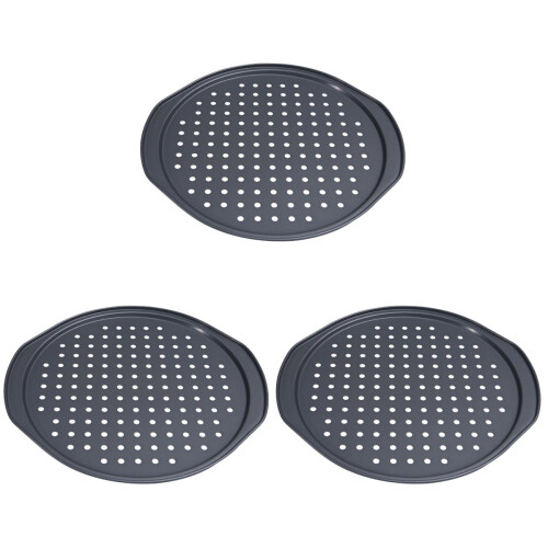 3Stk Nonstick Backform Pizza Und Kuchen Für Haushalt 1