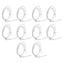 Jeu de 10 ensembles d'infusion vétérinaire jetables, tuyau de goutte à 16 cm, pour animaux