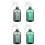 4Ud De Spray Para Jardinería Herramienta Plástica Multicolor 5