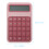 1Ud Calculadora Estándar Para Trabajo Con Material ABS Rosa 2