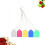 10Sets Waterdichte Tuinlabels Met Plastic Hangtags in Diverse Kleuren 9