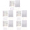 5Sets Praktische Container Voor Diamond Beads Paarse Opbergmap 6