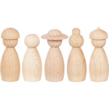 20Ud Decoración Infantil Con De Madera Para Pintura DIY