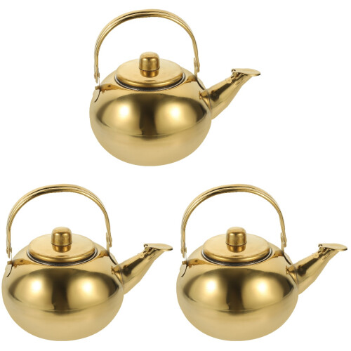 3Ud Hervidor Resistente Para Mango Frío En Dorado 2