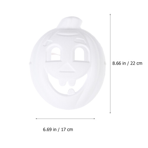30Pièces Masques Blancs Multiusage Pâte Pour