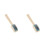 2Pièces Brosse En Bois Pour Entretien Chaussures 6