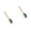 2Pièces Brosse En Bois Pour Entretien Chaussures 10