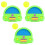 3Set Giocattoli Per Bambini Verdi Per Coordinazione E Divertimento 3