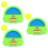 3Set Giocattoli Per Bambini Verdi Per Coordinazione E Divertimento 7