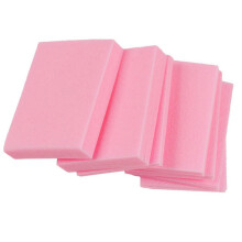 300Ud Toallitas Rosa Y Suaves Para Quitar Esmalte Gel