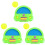 3Set Giocattoli Per Bambini Verdi Per Coordinazione E Divertimento 2