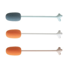 6Ud Limpieza Esponja Mango Largo Uso Cocina Colores Variados