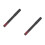 2Pcs Beginner Friendly Cream Lip Liner Pen Matte Portable Lip Stain 7