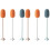 6Ud Limpieza Esponja Mango Largo Uso Cocina Colores Variados 3