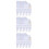 90Pcs Transparent Book Covers Plastic Protective Cover for 9