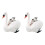 2Pz Ornamento Creativa Per Interni, Design Animale Delicato 2