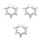 3Pcs Women Anklet Star Foot Chain Elegant Accessory 10