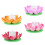 8Pz LED Lotus Assortite Per Decorazioni Acquatiche 11