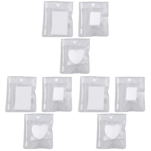 Set Ring Palette Bianca in Acciaio Per Nail Art E 2