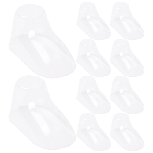 300Pz Stativi Pesetti Per Scarpe Bambini, Bianco, Materiale Resistente
