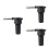 3Pz Ventilatore in ABS E Alluminio Per Bbq E Campeggio 7