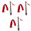 3St Chinese Traditionele Dizi Handgemaakte 6 Gift 4