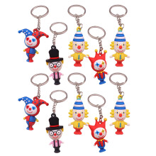 50St Creatieve Clown Sleutelhanger Bag Pendant Alloy Mix Kleuren