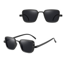 3Pares Óculos Fashion Preto Para Homem Atividades E Praia