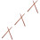 3Pares Drumsticks De Para Bateria Baquetas Resistentes Marrom 5