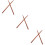 3Pares Drumsticks De Para Bateria Baquetas Resistentes Marrom 9