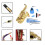 3Conjuntos Kit De Para Saxofone Azul Lavável E Fácil De Usar 9