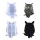 2Pcs Flying Eagle Owls Wall-mounted Semi-stereoscopic Mold-Blue 6