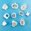 18Pcs Spring Fresh-Cactus Soft Pottery Cutter Earring-Pink 2