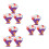 9Pz Bouquet DIY Viola Kit -Da-Te Creativo Per Bambini 10