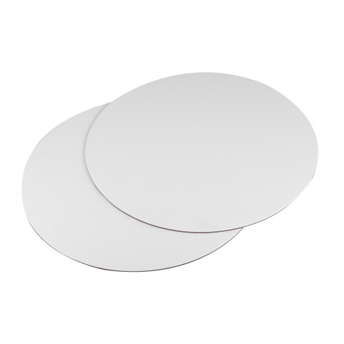 18Pcs White Canvas Panels Round Shape Multi-Media Artist Boards 2