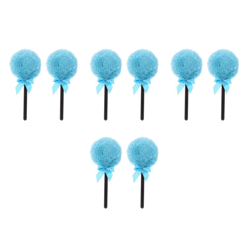 8Pz Puff Cipria Set Per Viso Morbidi E Facili Pulire 2