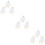 9 Pcs Triangle Easel Models For Kindergarten Children Decorations 10
