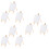9 Pcs Triangle Easel Models For Kindergarten Children Decorations 8