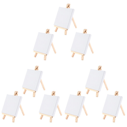 9 Pcs Triangle Easel Models For Kindergarten Children Decorations 2