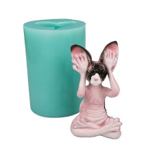 Moule 3D en Silicone en forme de chat, outil de fabrication de-B
