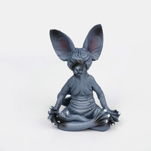 Moule de bougie en Silicone 3D en forme de chat, pour-D 2