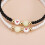 2pcs Luminous Love Lucky Bead Bracelets Handmade String Rope 4
