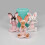 Moule 3D en Silicone en forme de chat, outil de fabrication-UN 5