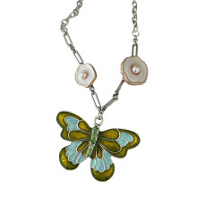 Onregelmatige Ronde Rand Parels Dassen Mode Claviculaire Ketting