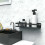 Floating Shelves with Baking Paint Technique, Durable Wall Mounted Rustproof Storage Organizer for Bathroom, Kitchen, and More 3