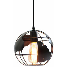Lustre de teto criativo para cozinha, luminária de teto vintage com material de ferro de alta qualidade, design em estilo retrô para sala de jantar
