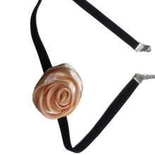 Boheemse overdreven romantische bloemen-Gele staartketting