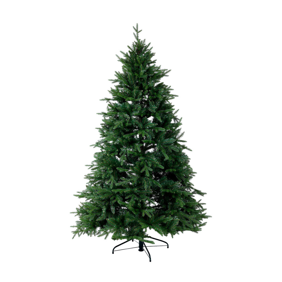 Charles Bentley Luxury Faux Nordic Spruce Hinged Christmas Tree Artificial